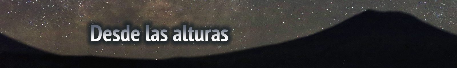 Desde las alturas